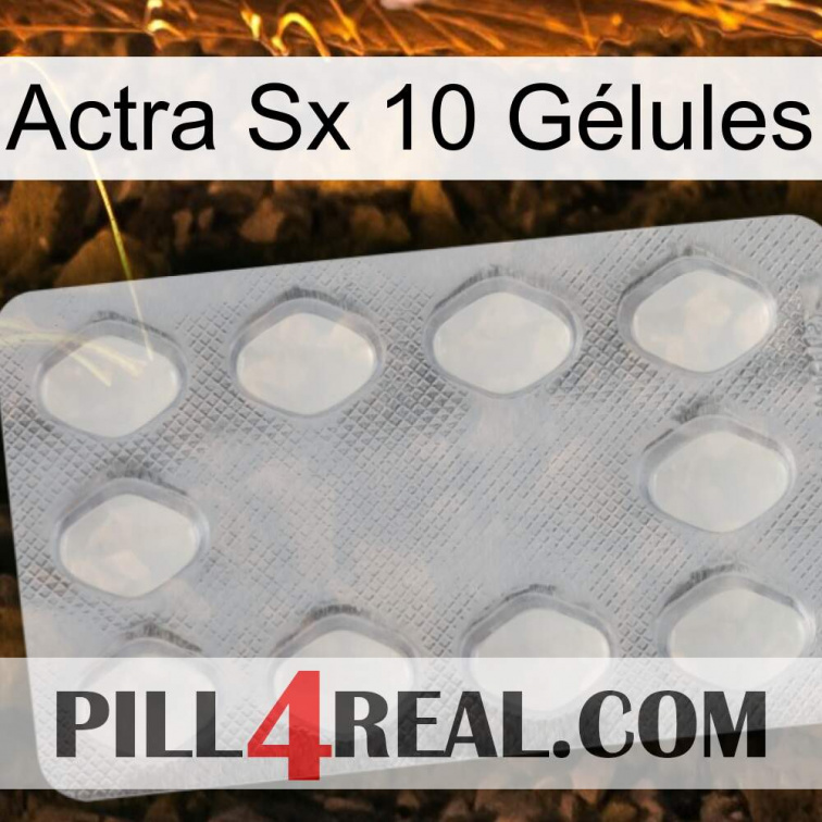 Actra Sx 10 Gélules 16